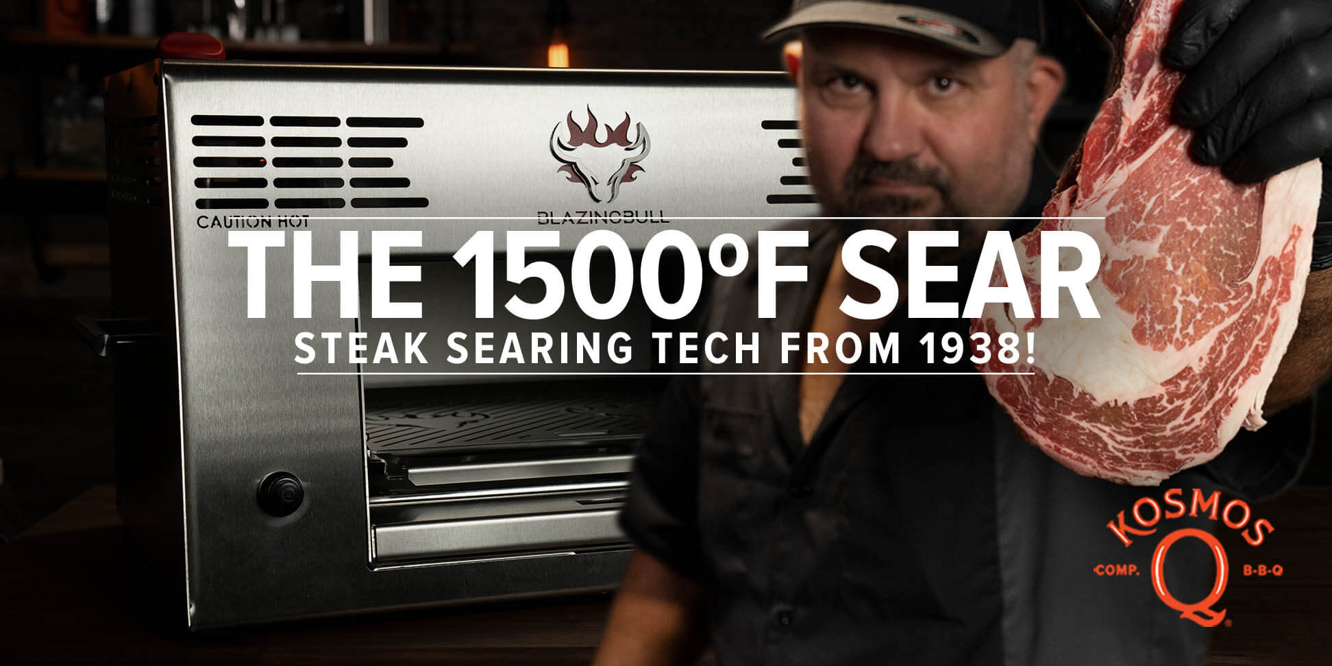 The 1500ºF Sear! | Blazing Bull Seared Steak