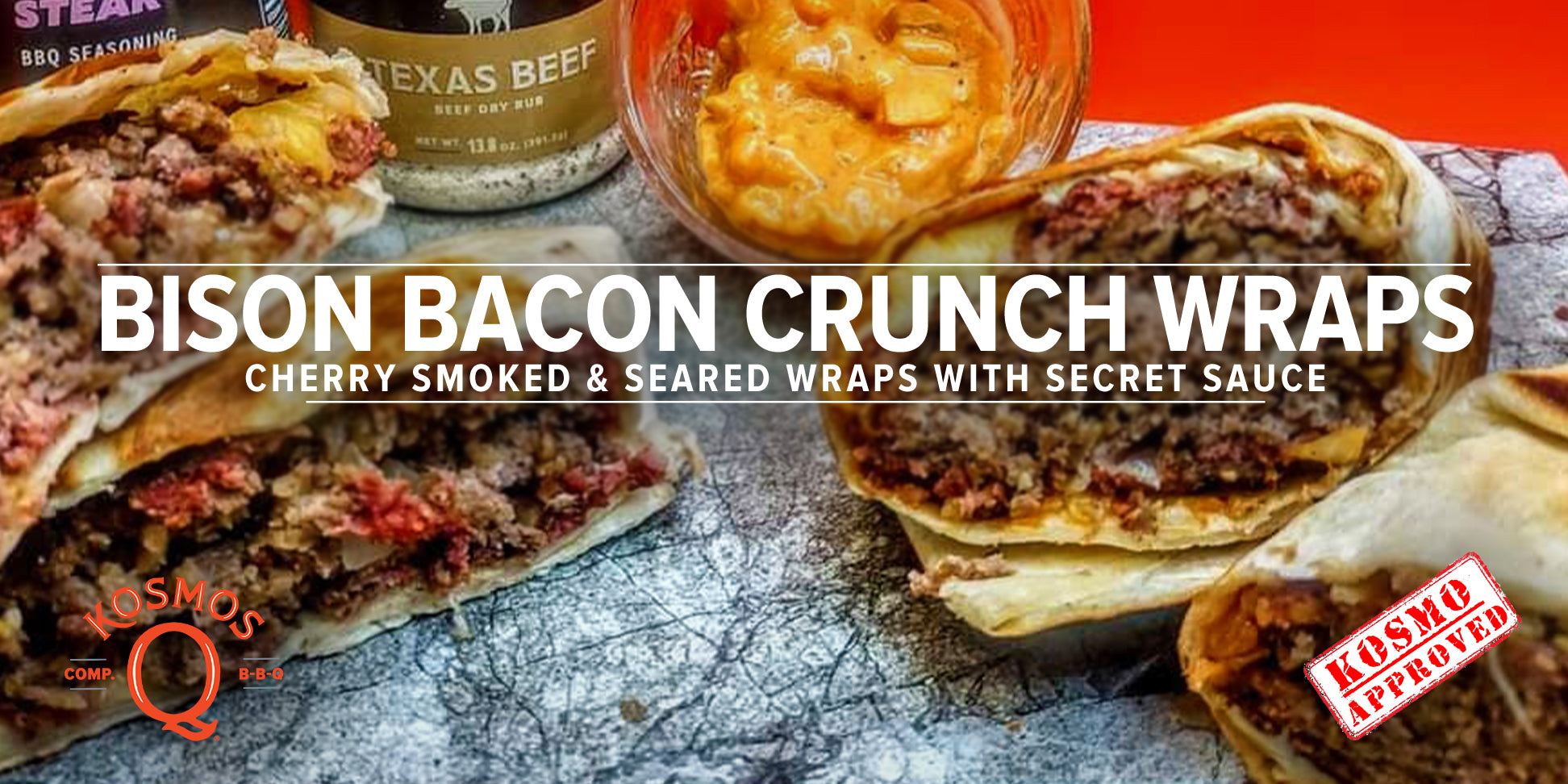Bison Bacon Crunch Wraps