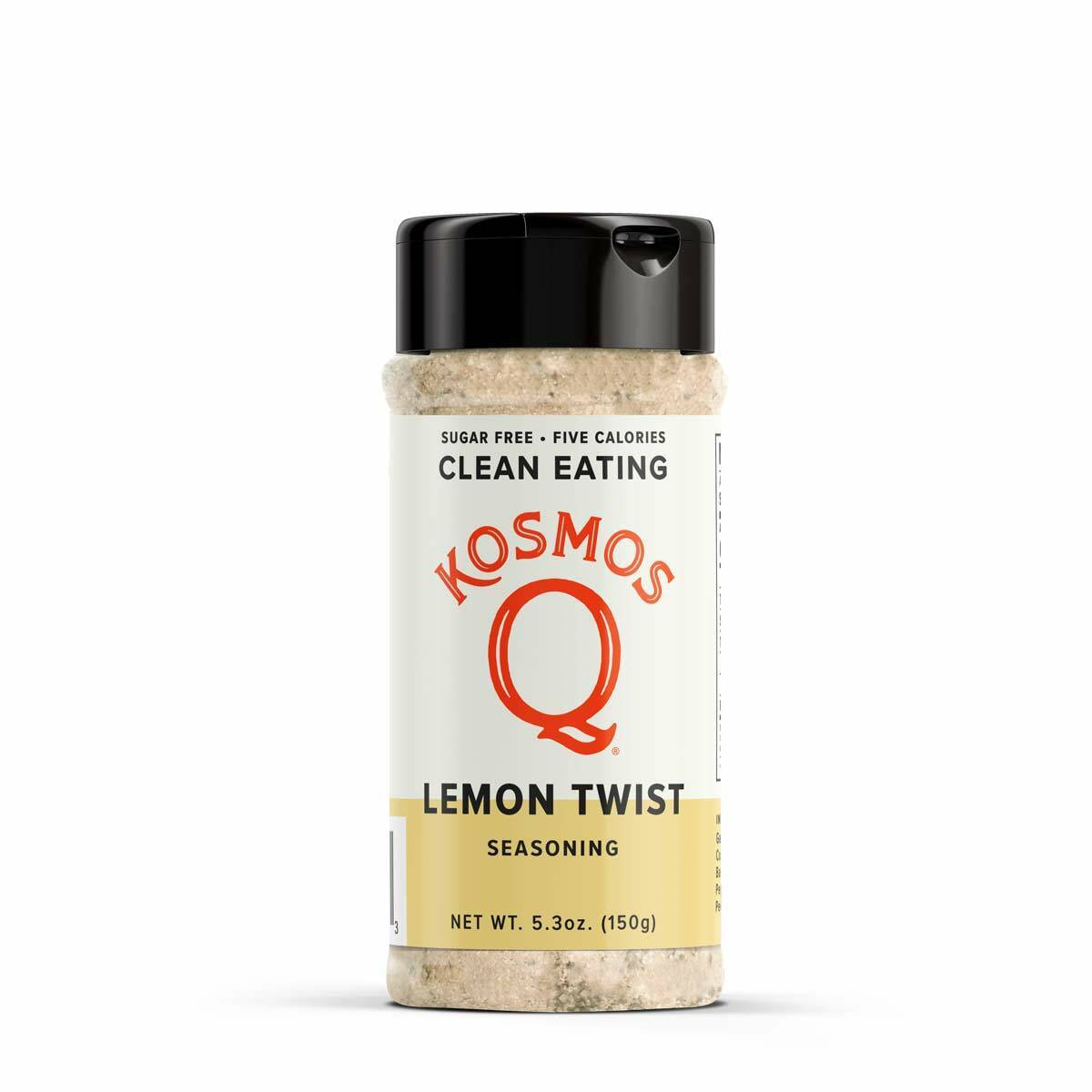 Kosmo's Q Clean Eating Seasonings Lemon Twist - Paleo & Keto Clean Eating Seasoning