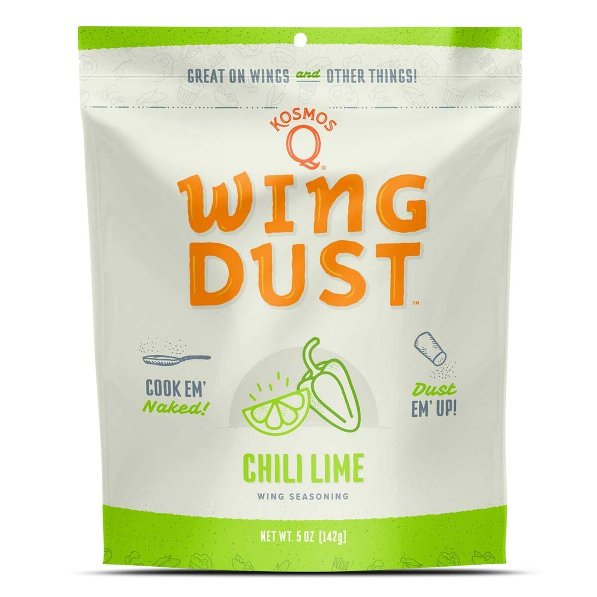 Kosmo's Q Wing Dust™ Single Bag Chili Lime Wing Seasoning