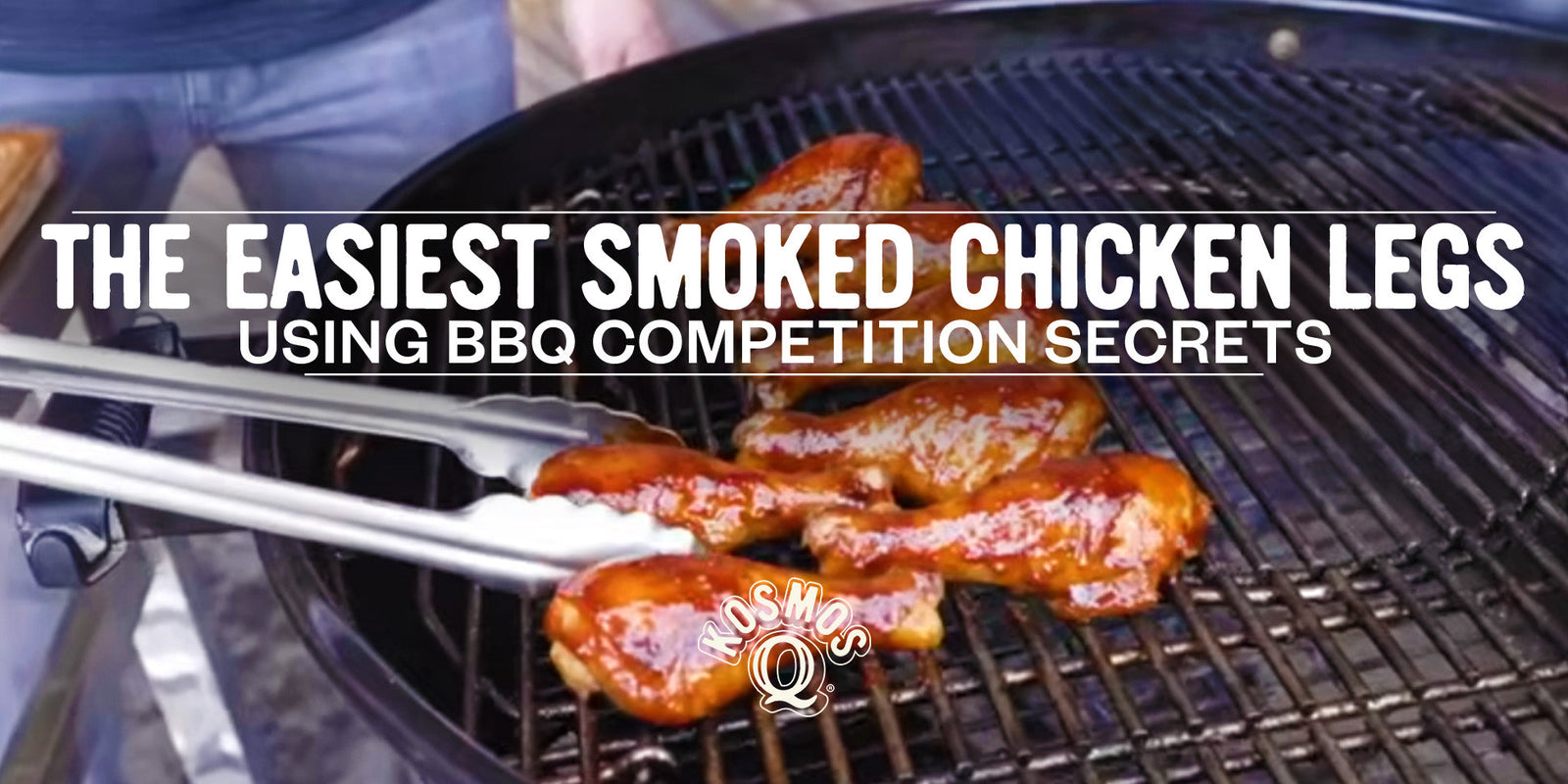 How To Smoke the EASIEST Chicken Legs