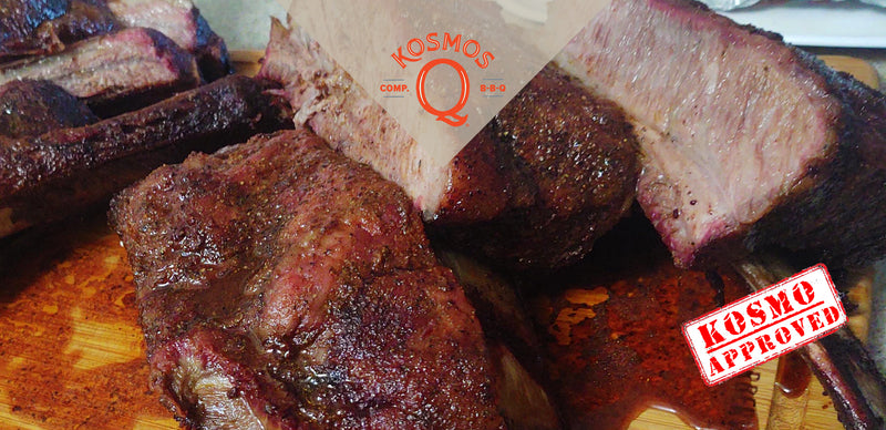 Smoked Dino Ribs Recipe - Kosmos Q BBQ Products & Supplies