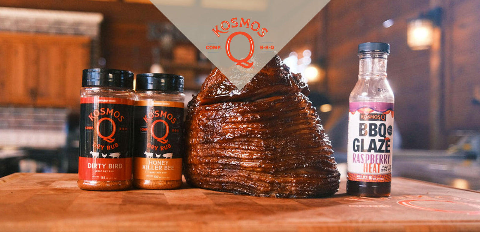 Smoked Glazed Ham on a Pellet Grill