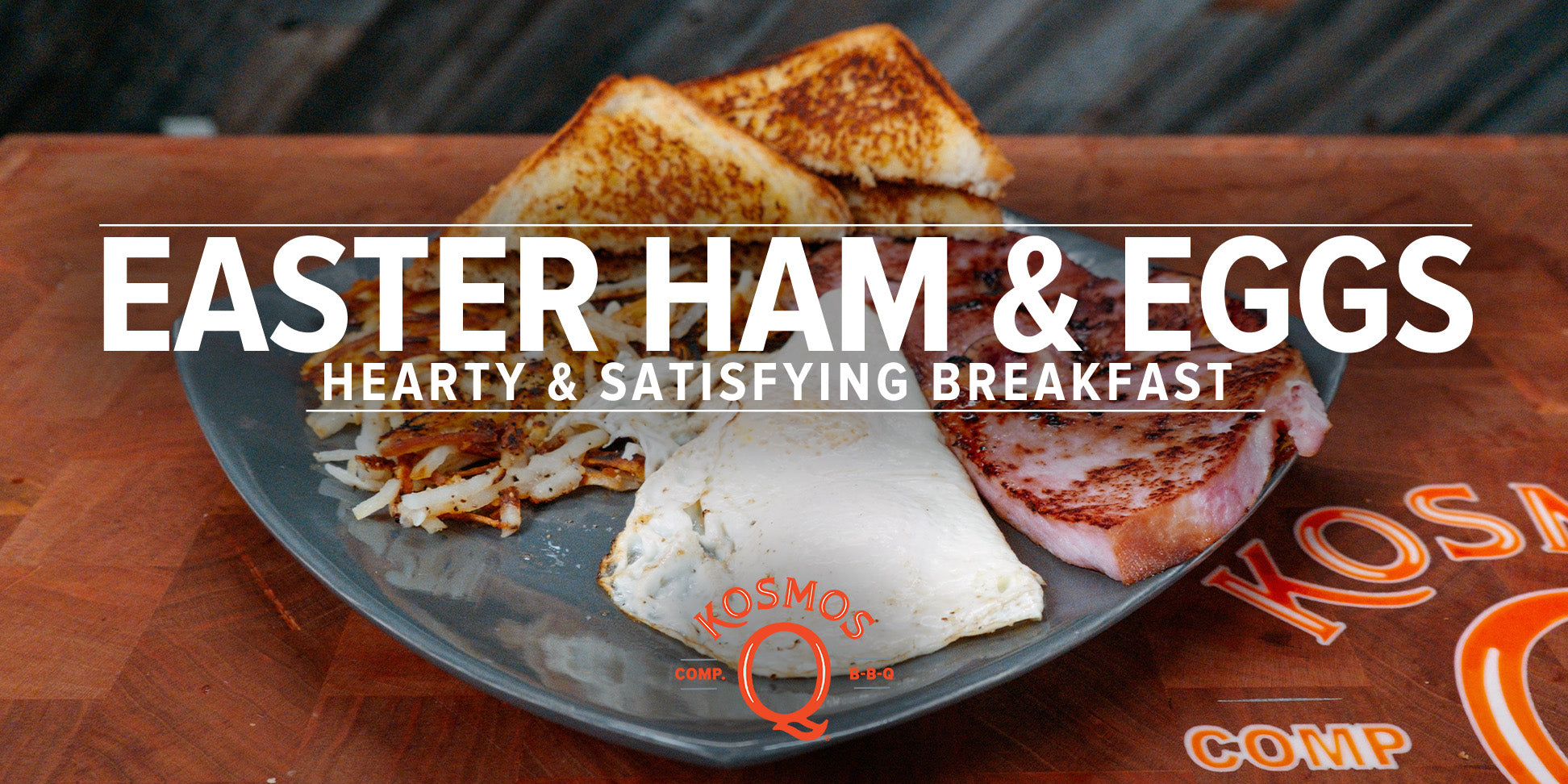 Easter Ham & Eggs - Breakfast Style