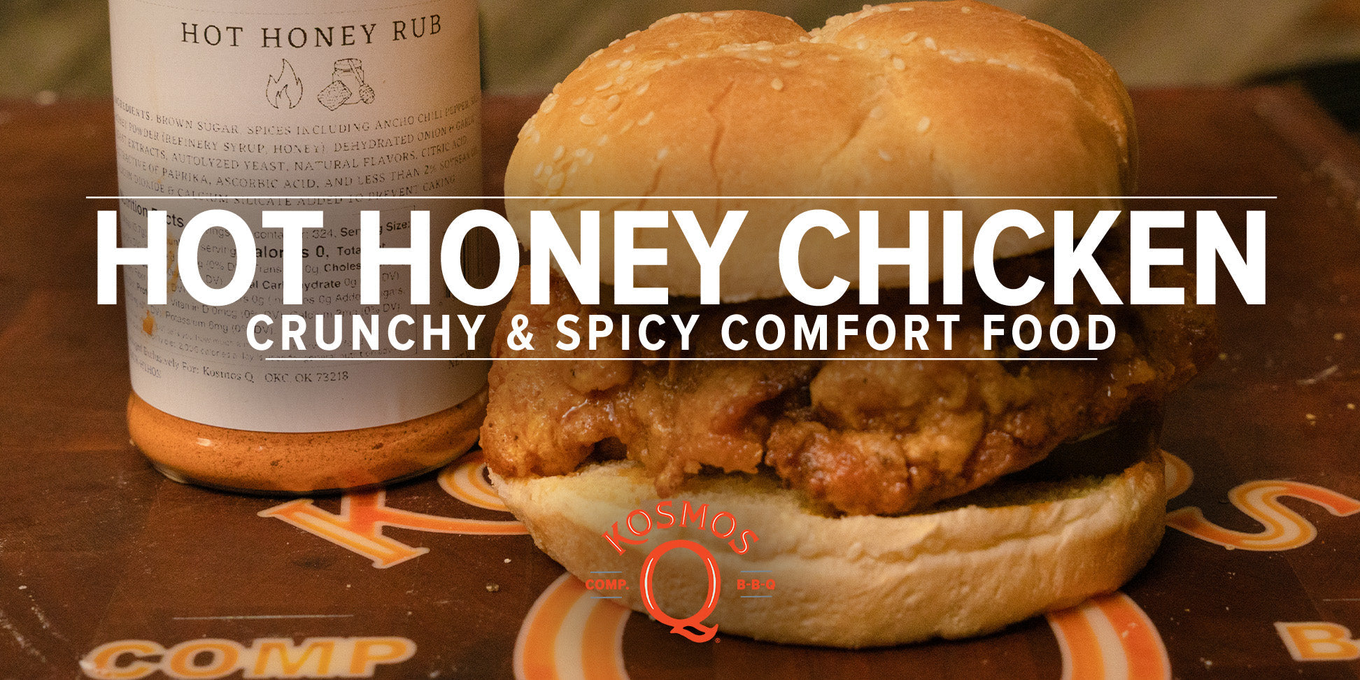 Hot Honey Fried Chicken Sandwich