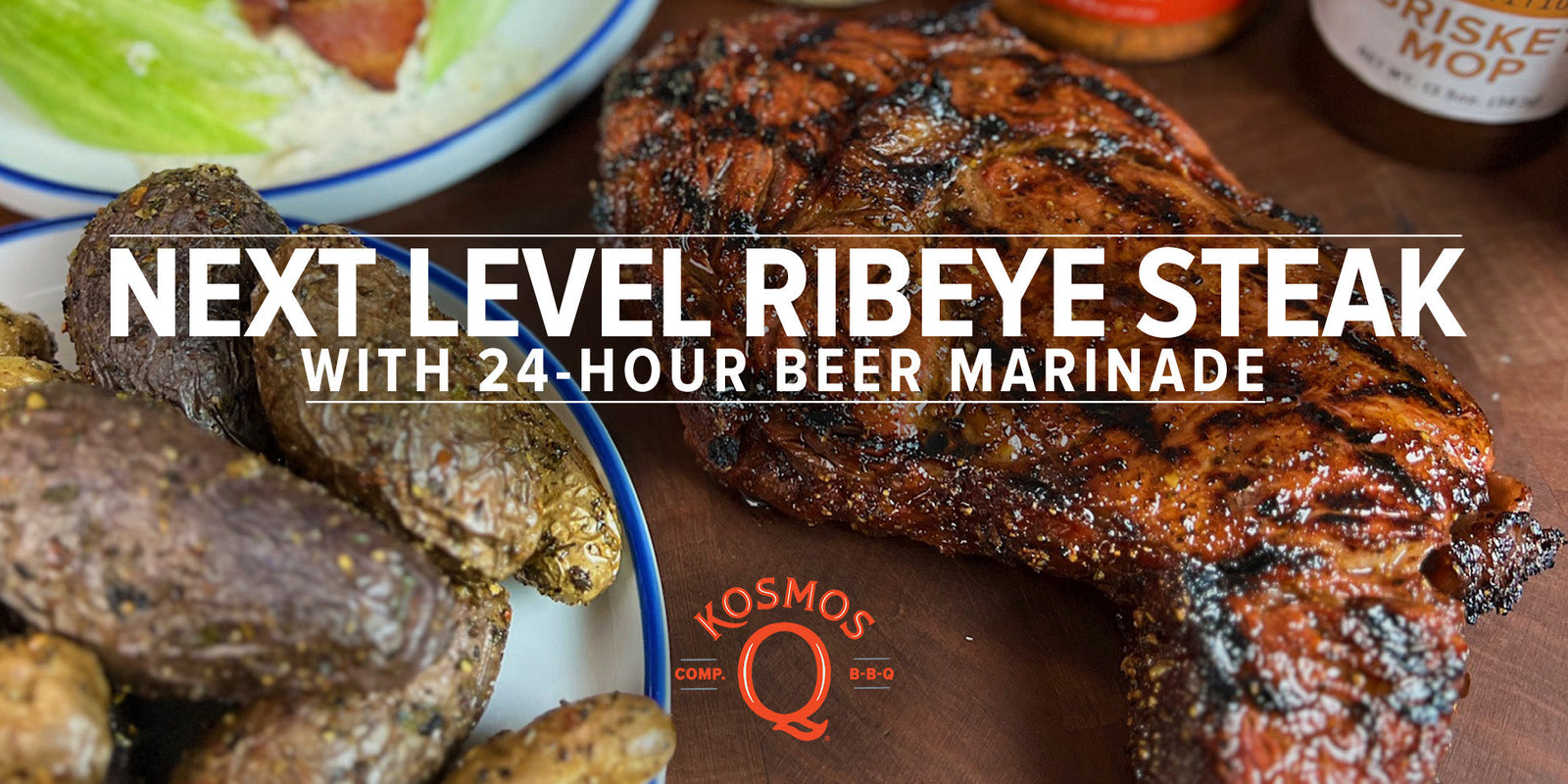 Next Level Ribeye Steak in Beer Marinade