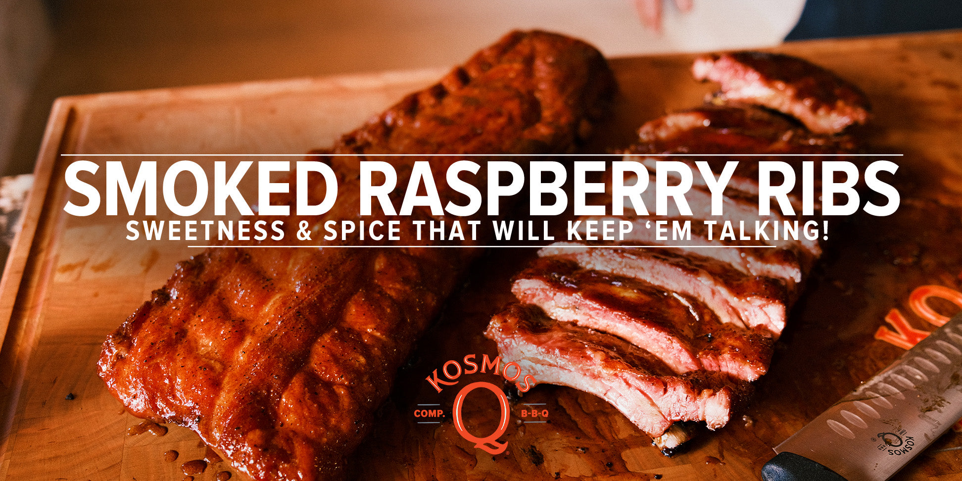 Smoked Raspberry Ribs Recipe - Kosmos Q BBQ Products & Supplies