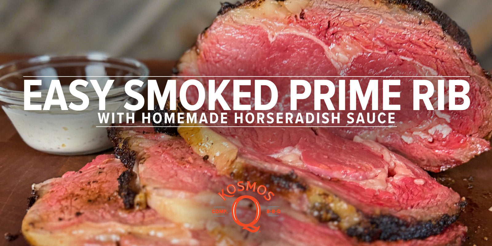 Smoked Rotisserie Prime Rib - Skill Level Easy!