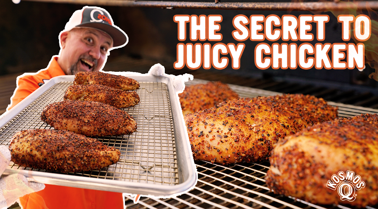How To Smoke THE JUICIEST Chicken Breast