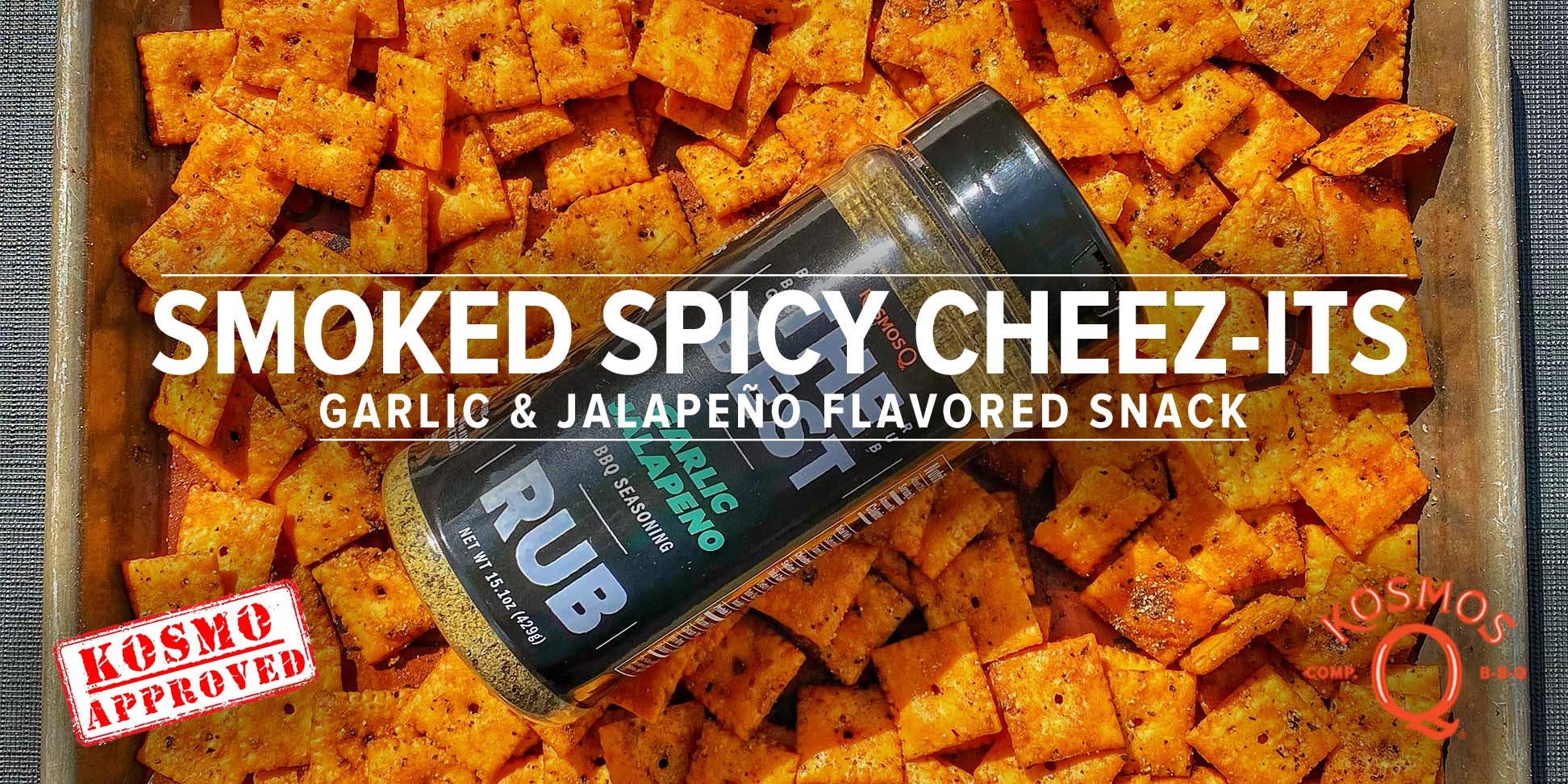 Smoked Spicy Cheez-Its -  Kosmos Style
