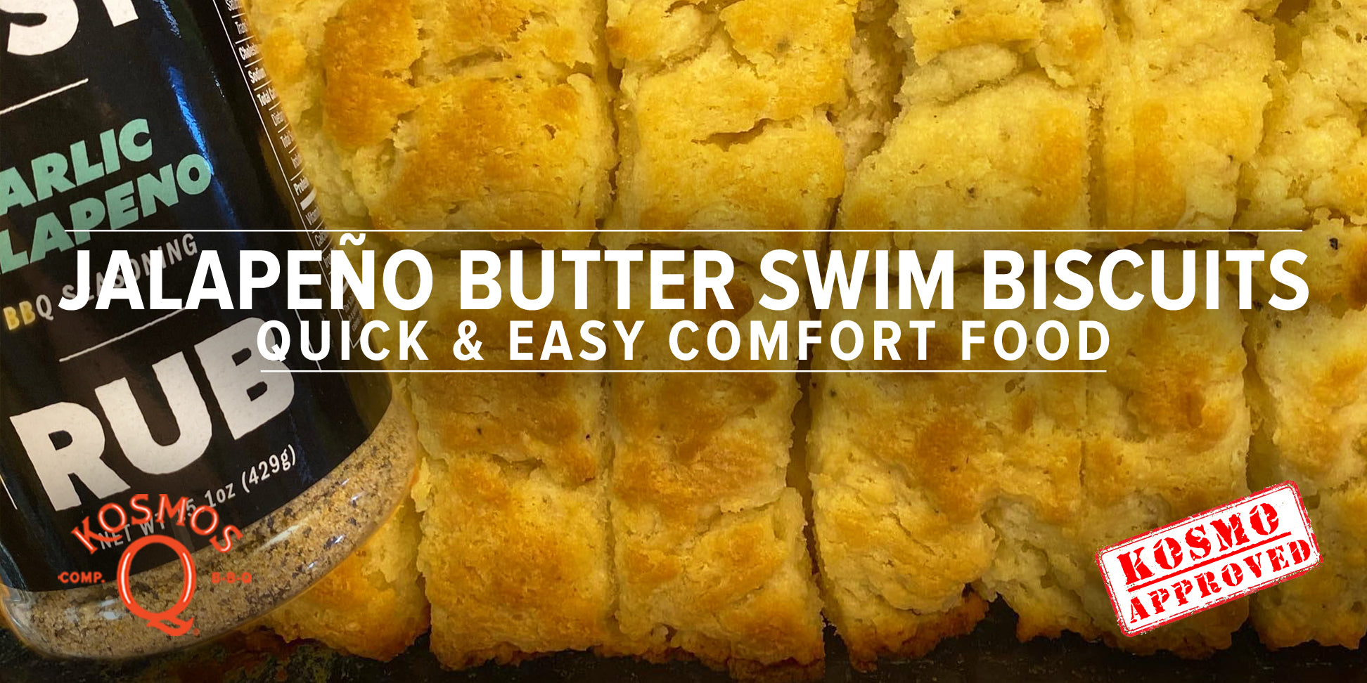 Jalapeño Butter Swim Biscuits Recipe