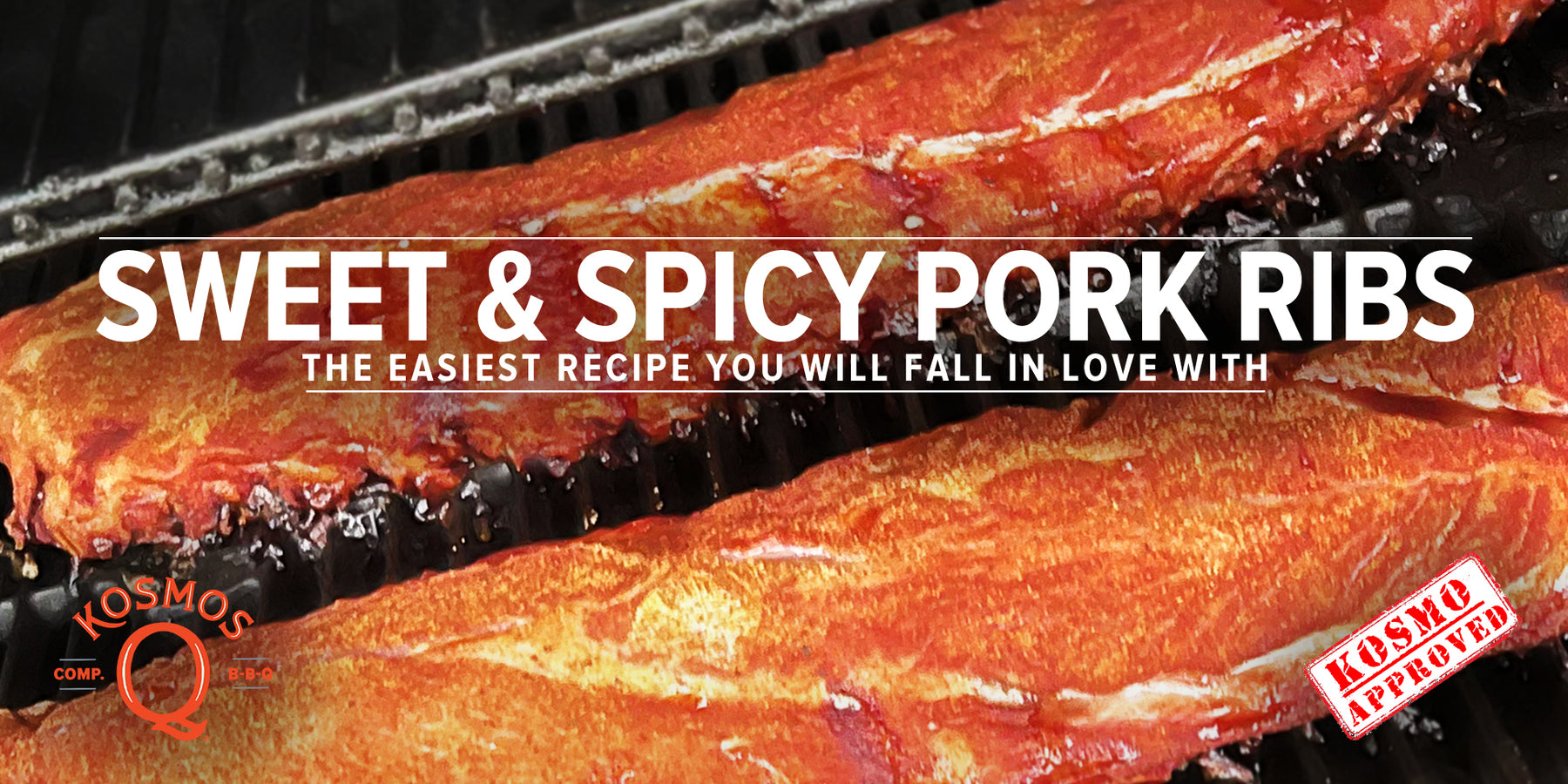 Sweet & Spicy Ribs Kosmos Q BBQ Products & Supplies