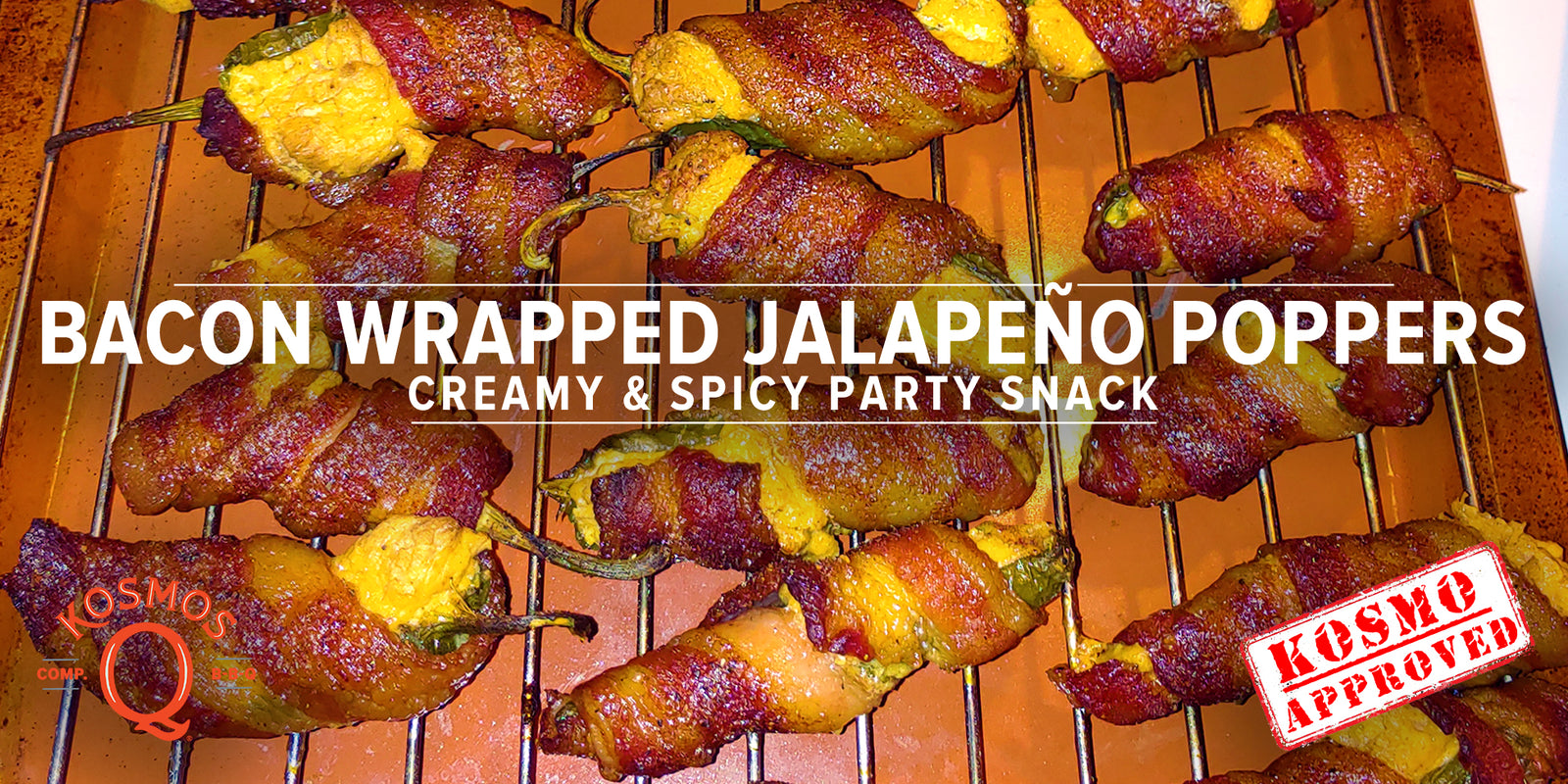 Bacon Wrapped Jalapeno Poppers