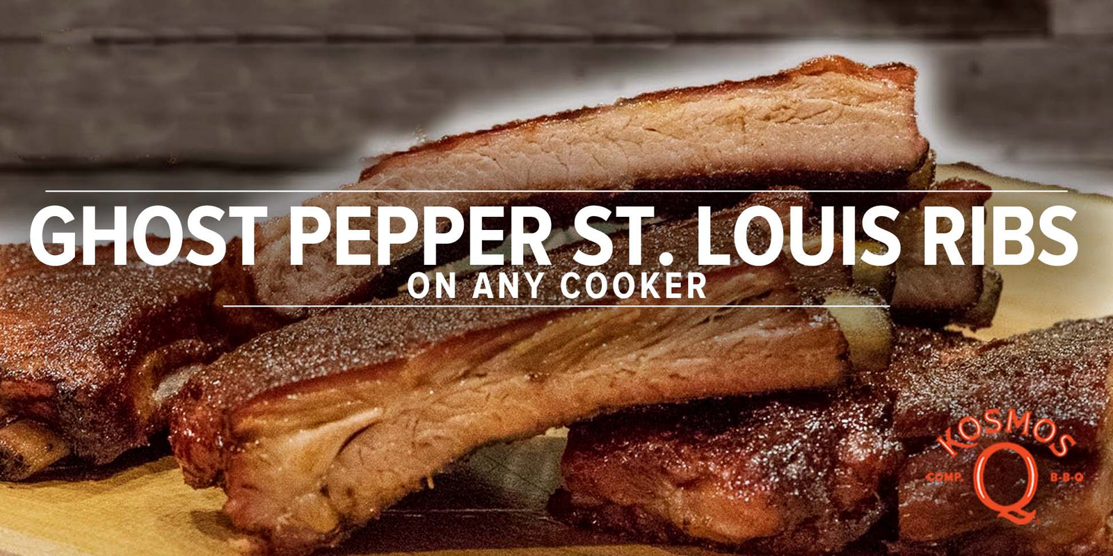 St. Louis Ribs with a Ghost Pepper Kick!