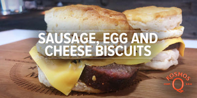 Sausage Egg and Cheese Biscuits | $5 Breakfast Recipe - Kosmos Q BBQ ...