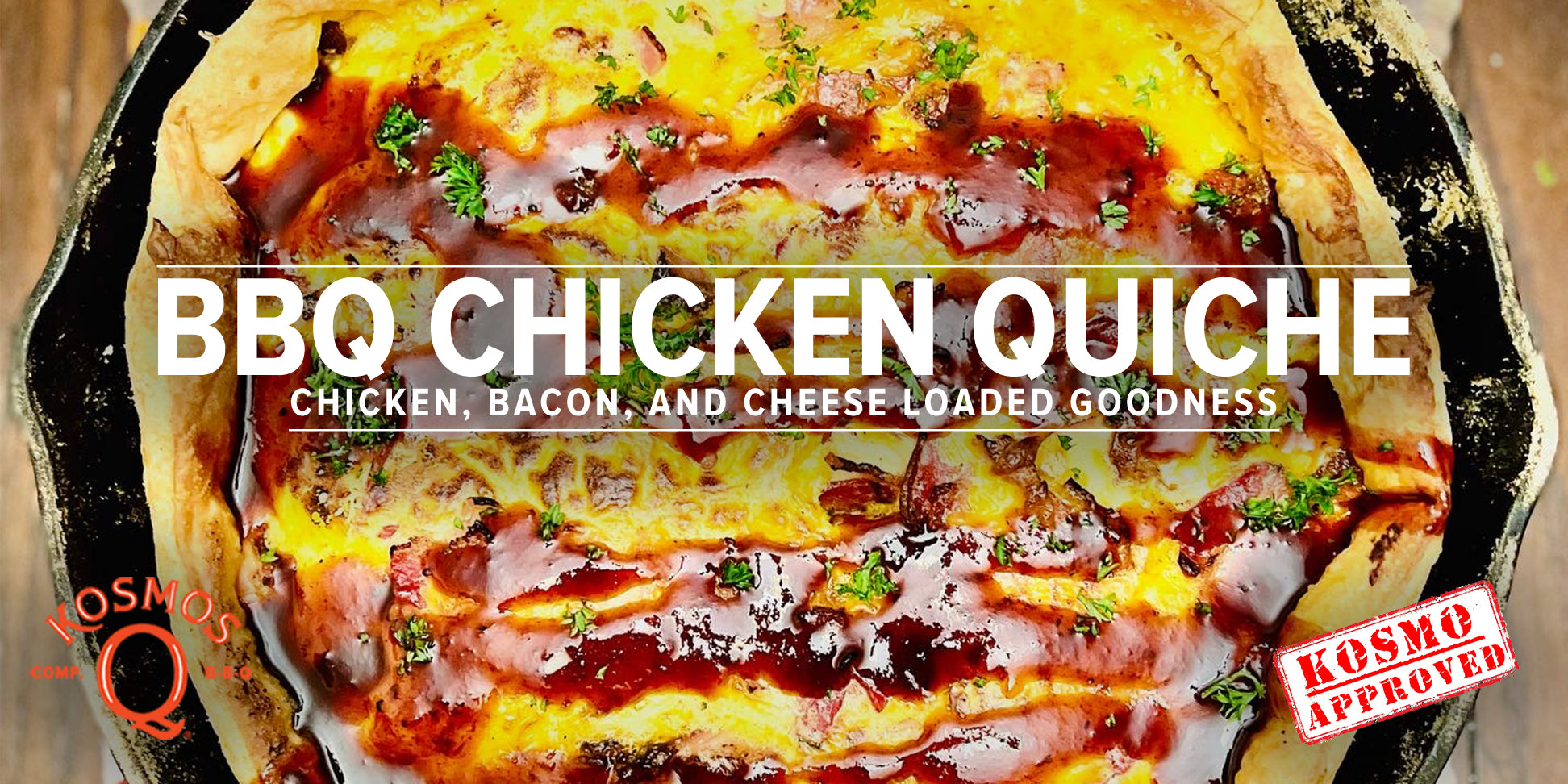 BBQ Chicken Quiche Recipe