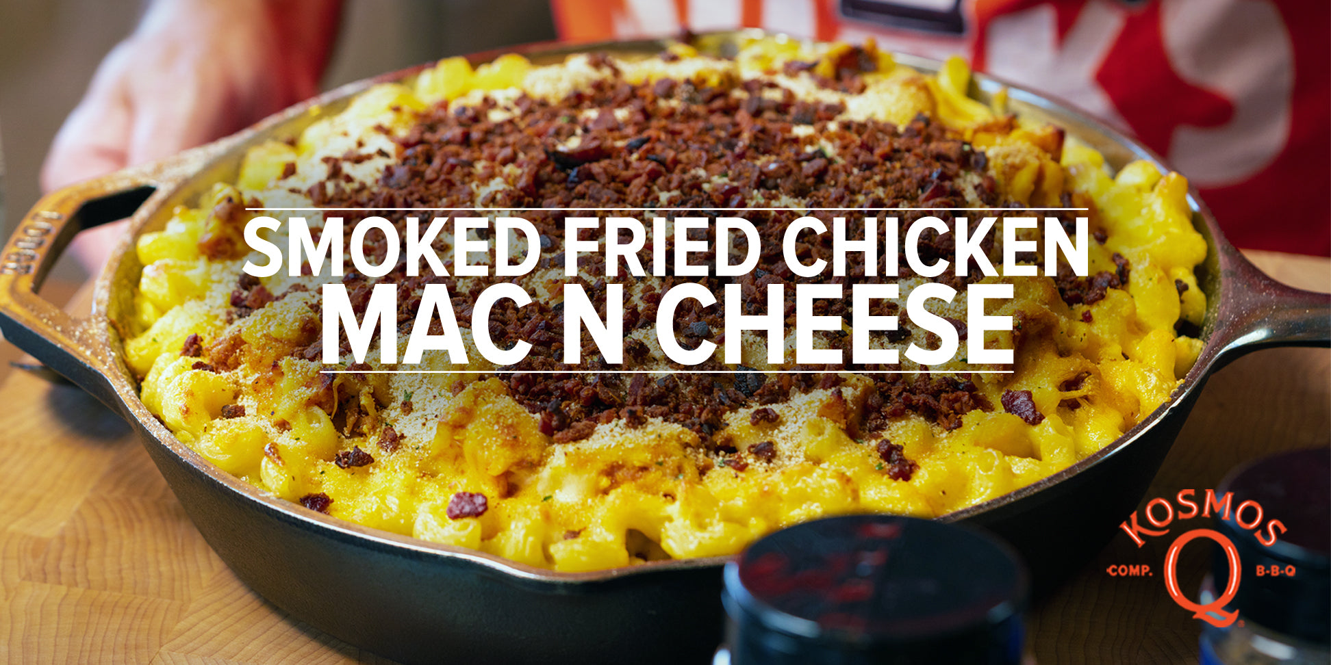 Smoked Fried Chicken Mac and Cheese