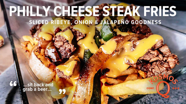 Philly Cheesesteak Fries Recipe | Deliciously Cheesy Delight - Kosmos Q BBQ Products &amp; Supplies