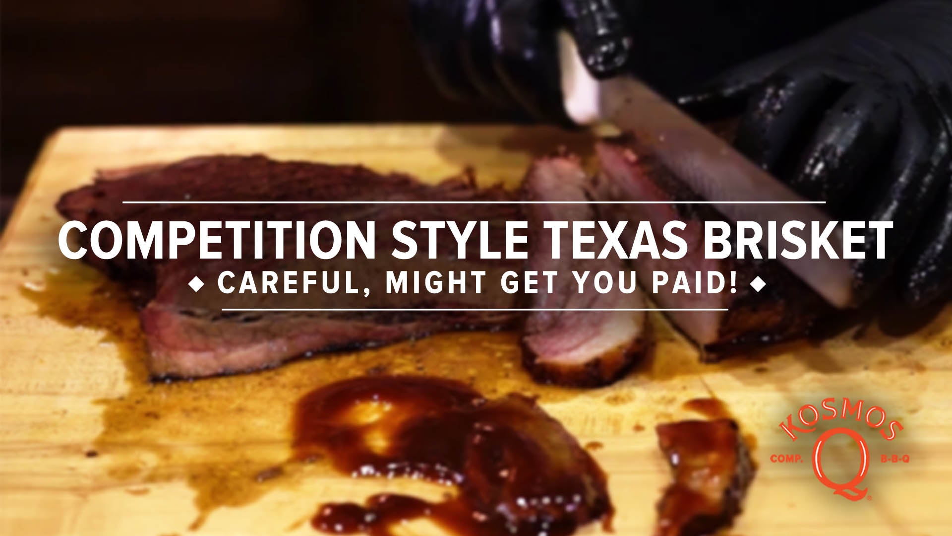 The PERFECT Competition Texas Brisket!
