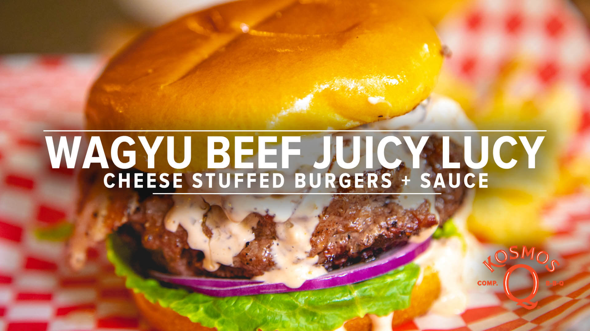 Juicy Lucy | Stuffed Wagyu Burger