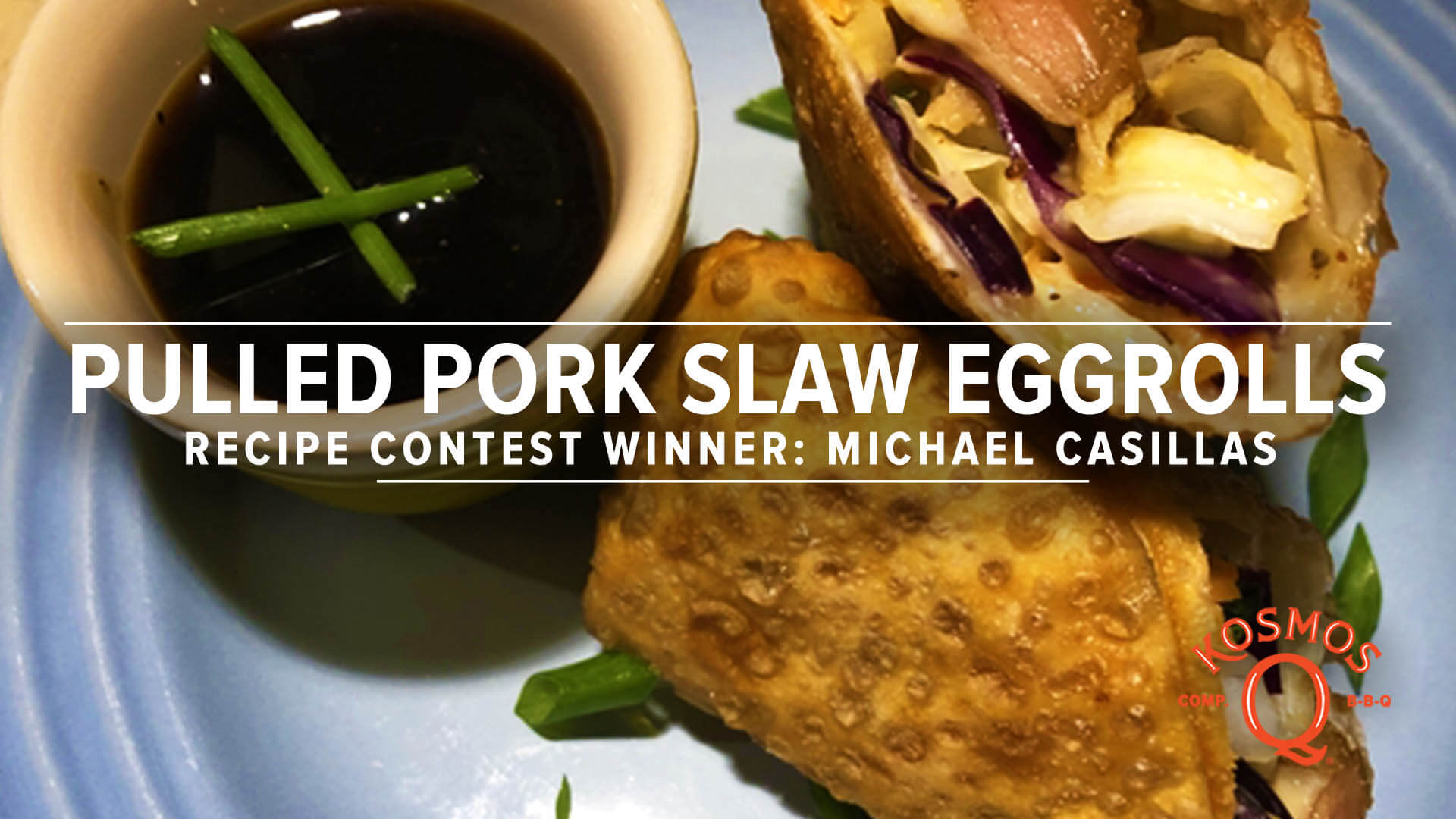 Pulled Pork Slaw Eggrolls