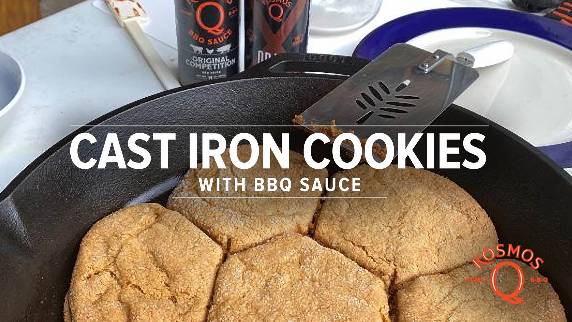 Cast Iron BBQ Sauce Cookies