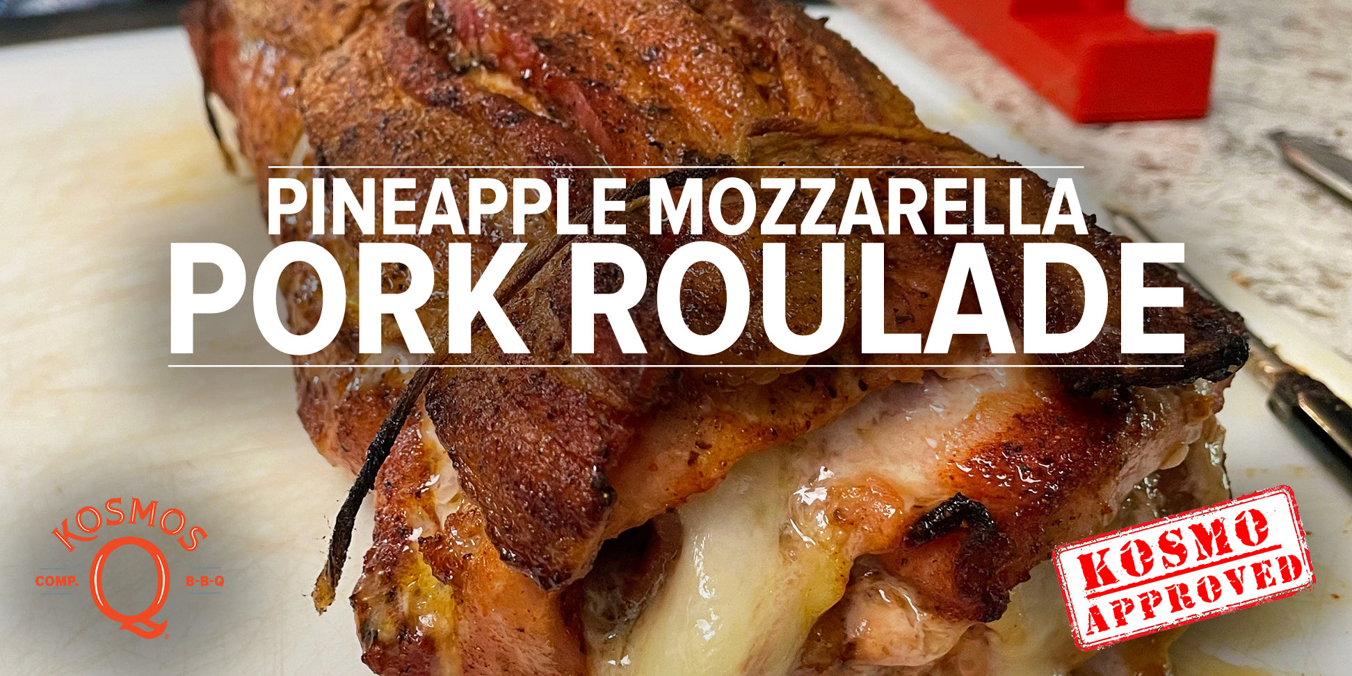 Pineapple Mozzarella Pork Roulade