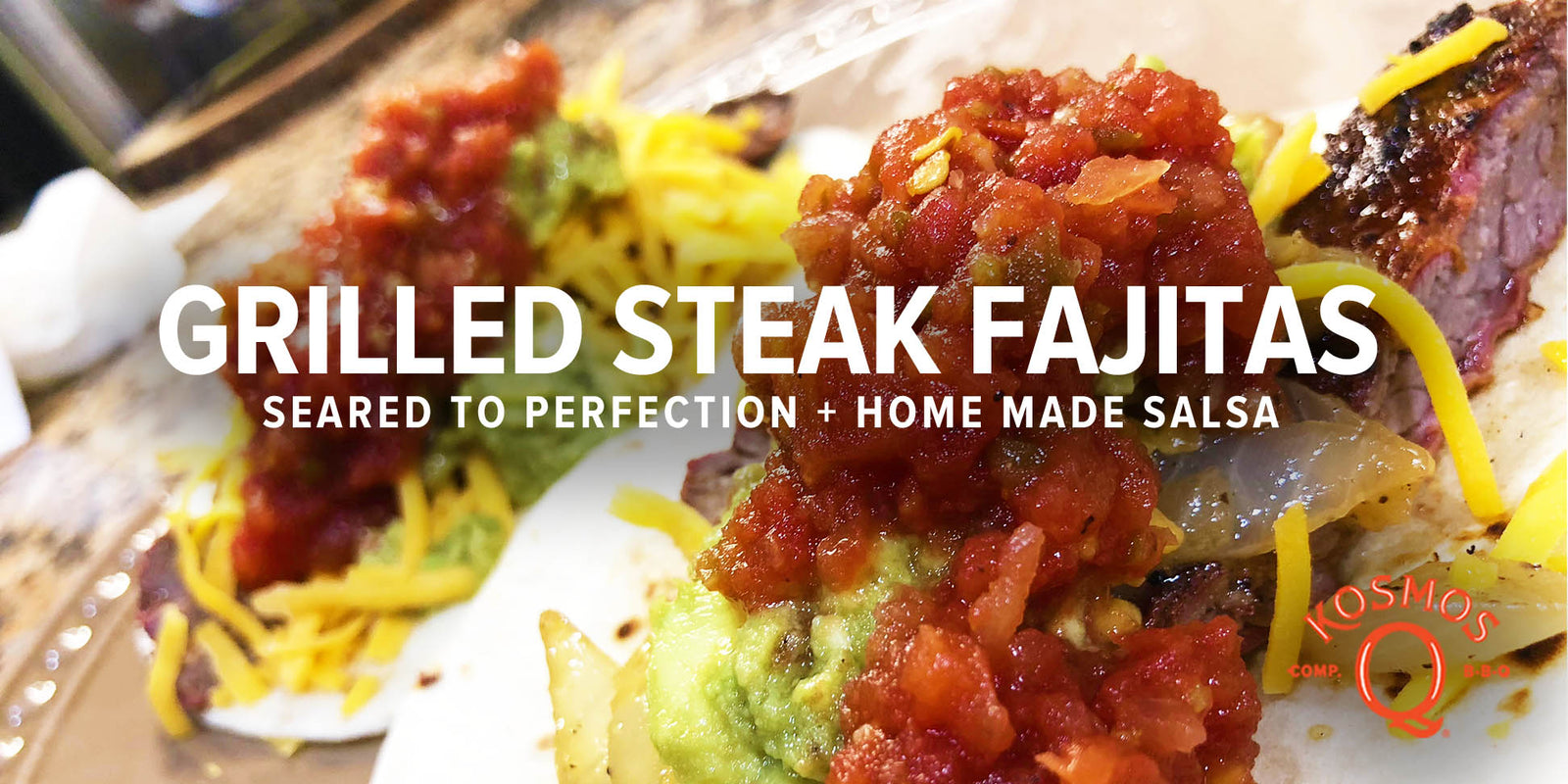 Steak Fajitas on the Weber