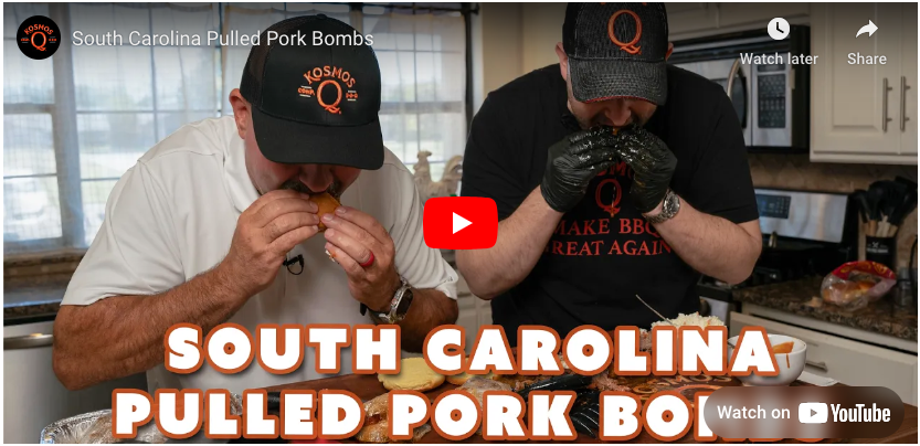 South Carolina Pulled Pork Bombs