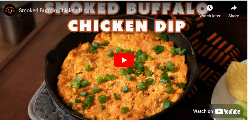 Smoked Buffalo Chicken Dip