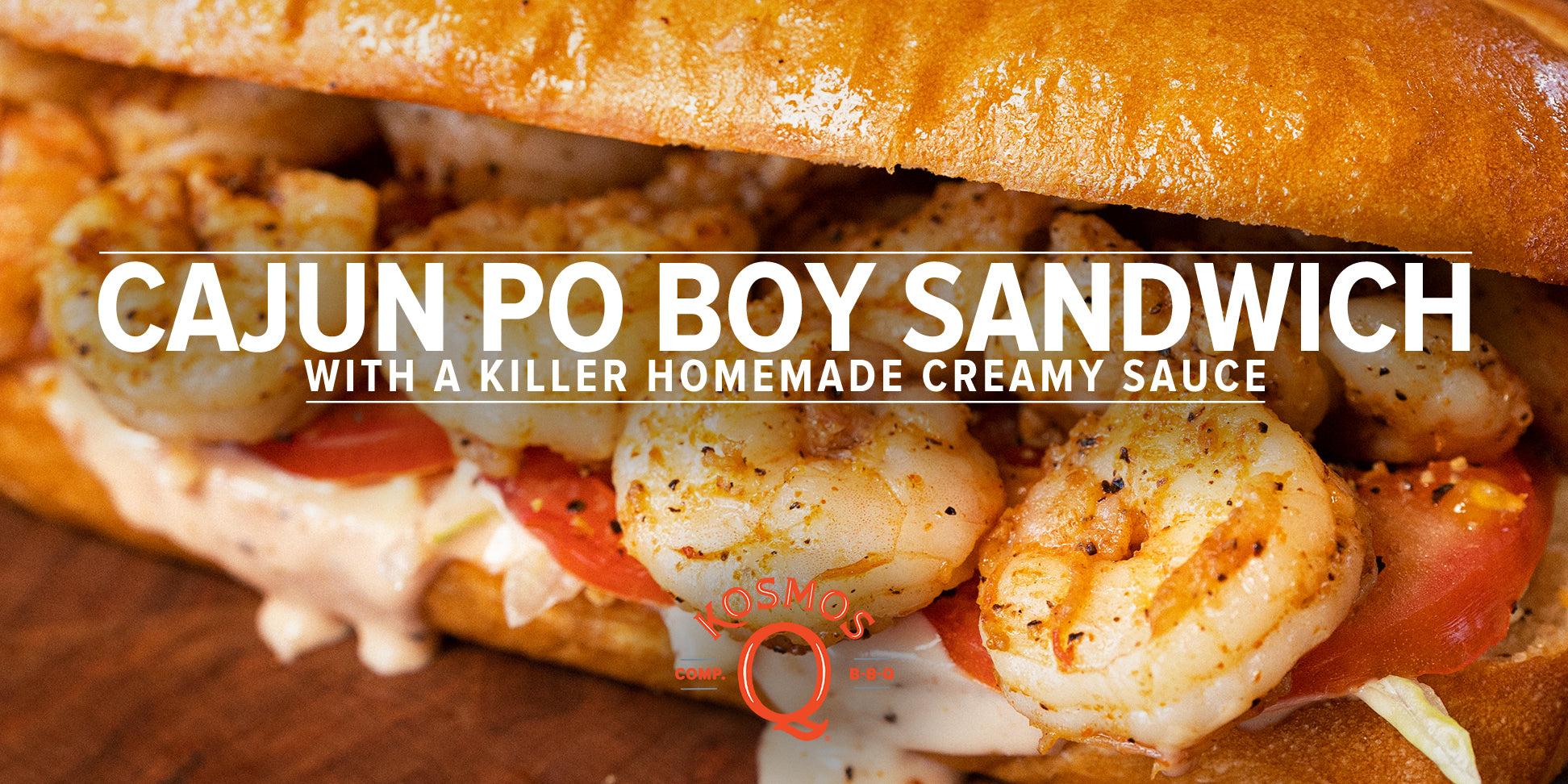 Cajun Po Boy Sandwich