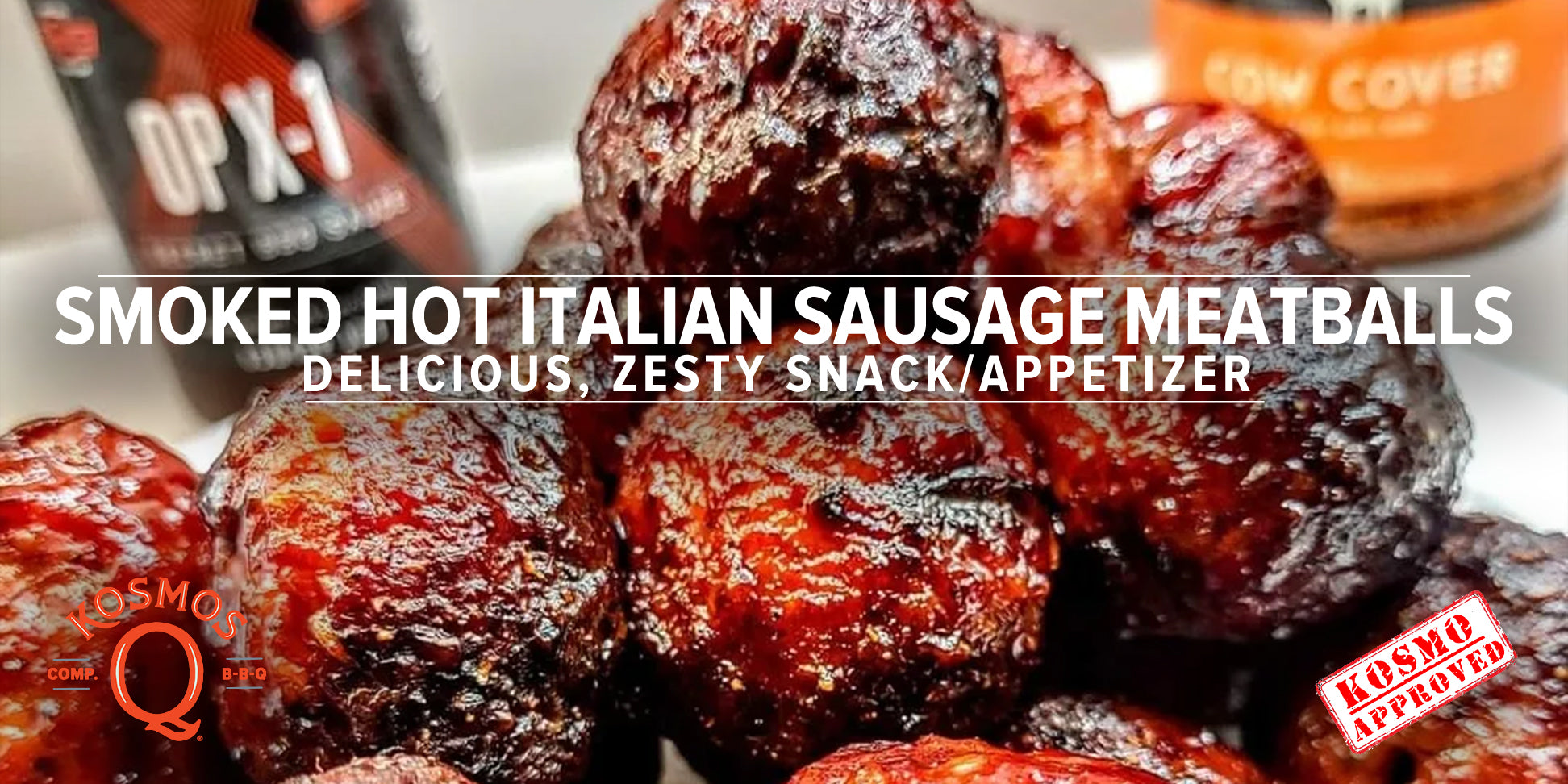 Smoked Hot Italian Sausage Meatballs