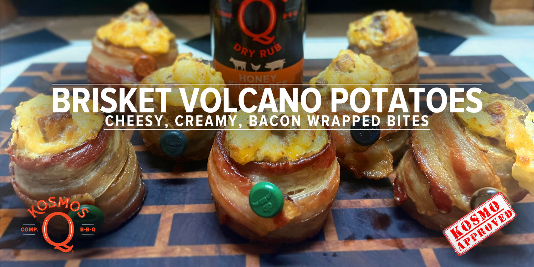 Brisket Volcano Potatoes Recipe - Kosmos Q BBQ Products & Supplies