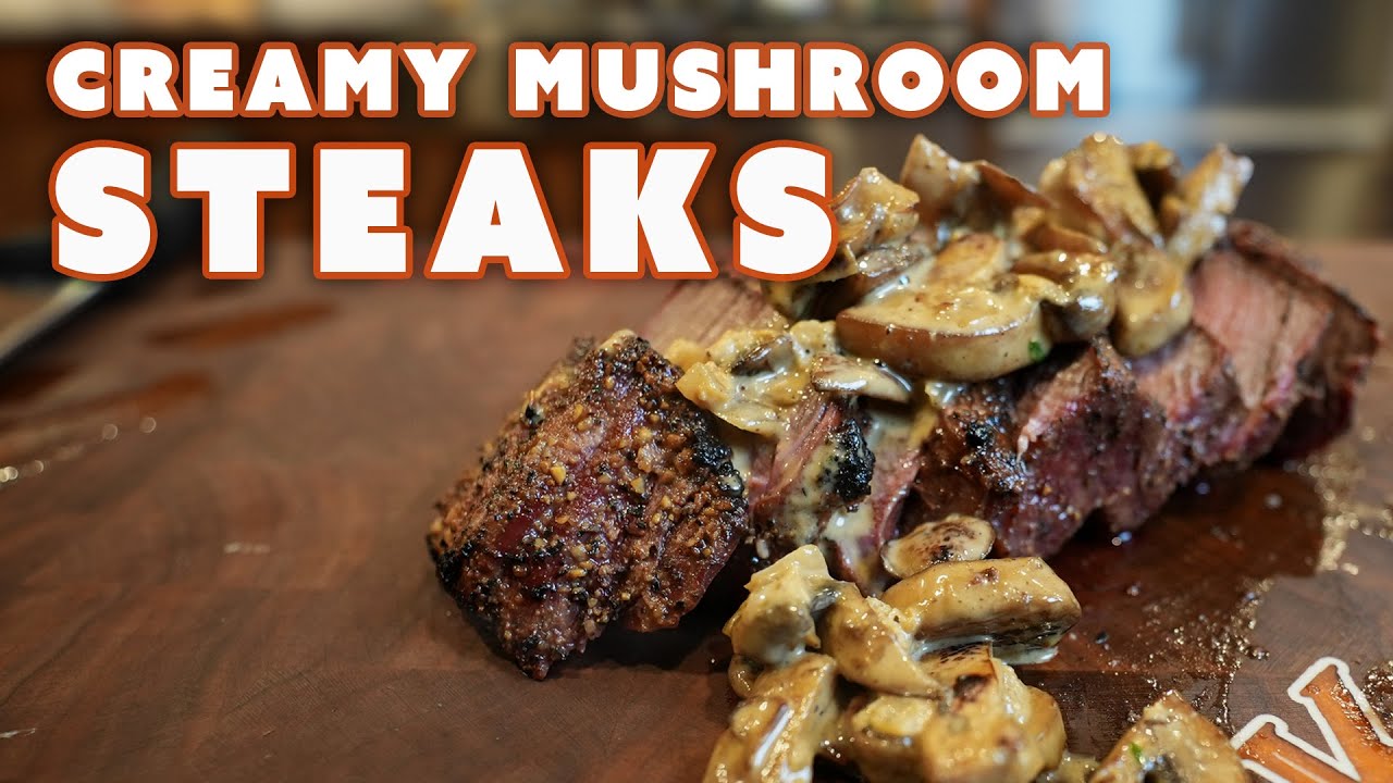 This Secret Creamy Mushroom Sauce Is Killer On These Filet Steaks