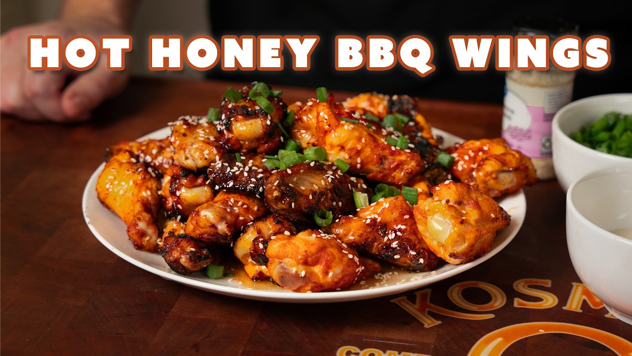 Hot Honey BBQ Wings