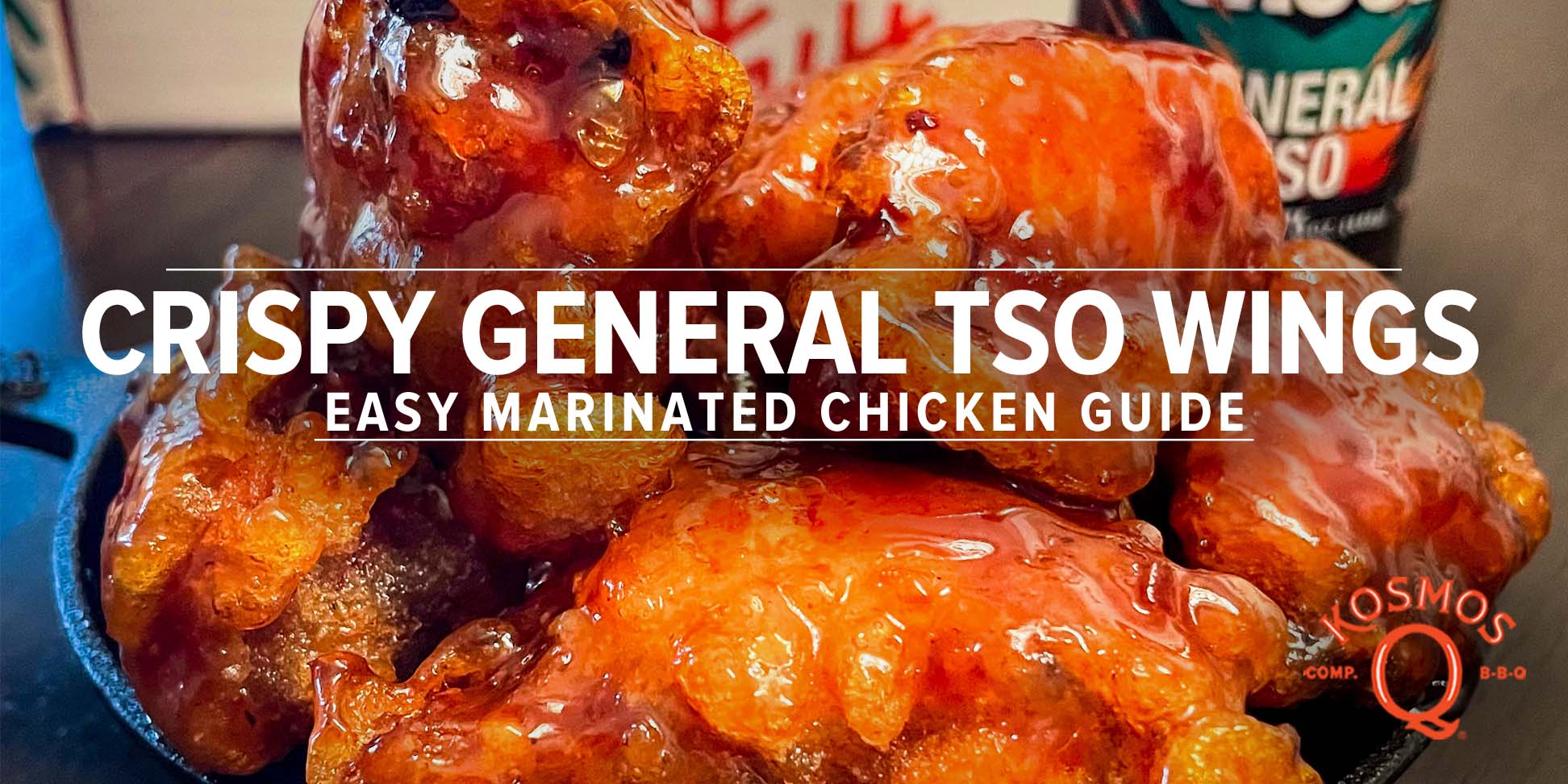 Crispy General TSO Wings