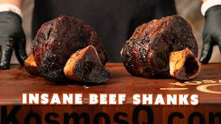 Insane Smoked Beef Shanks