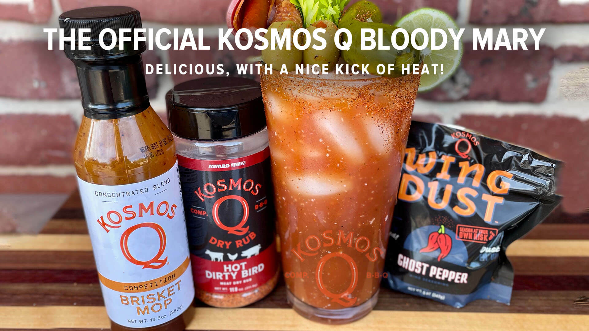 Bloody Mary Recipe - Spicy & Creative Garnishe - Kosmos Q BBQ