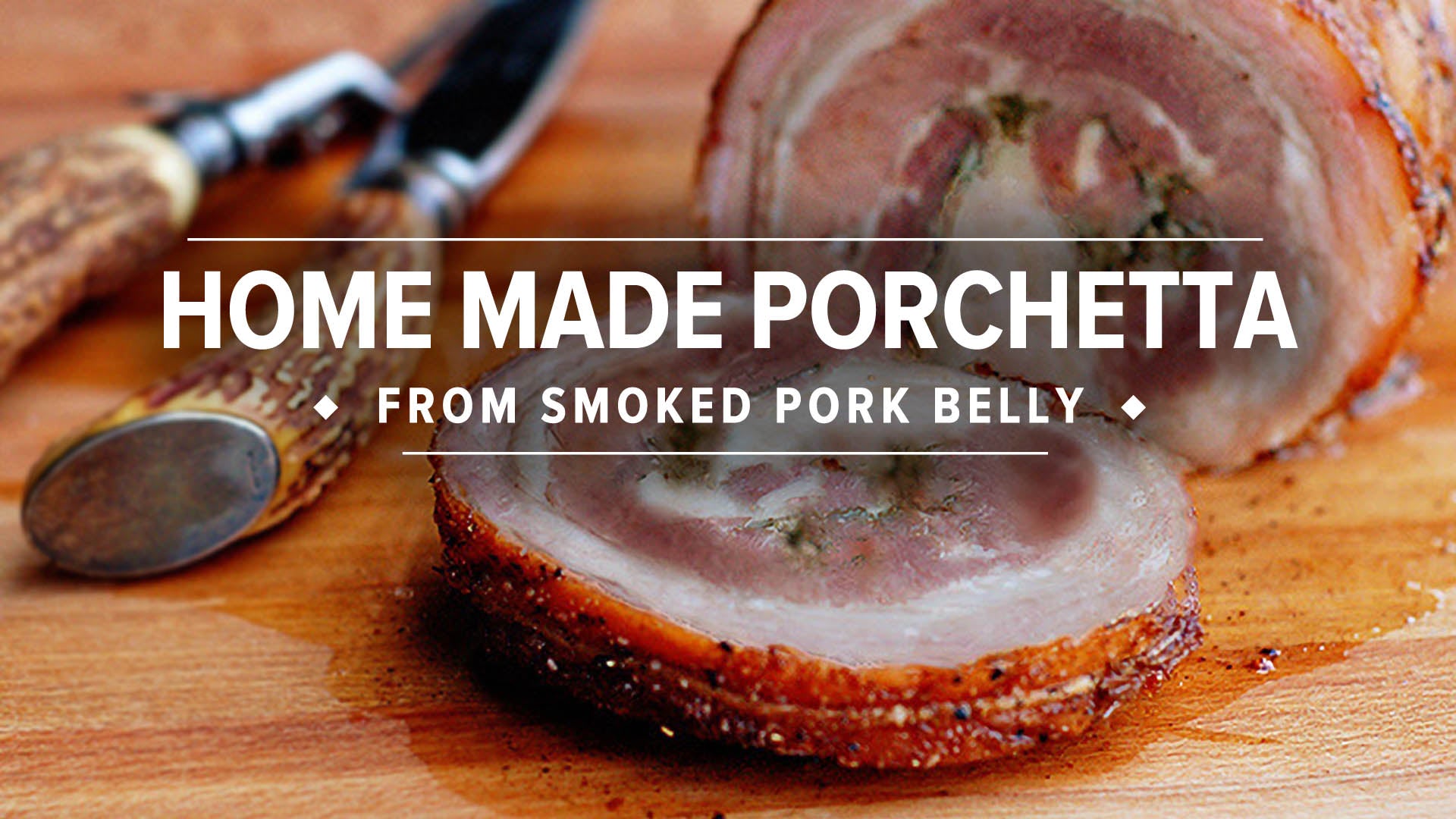Homemade Porchetta from Pork Belly!