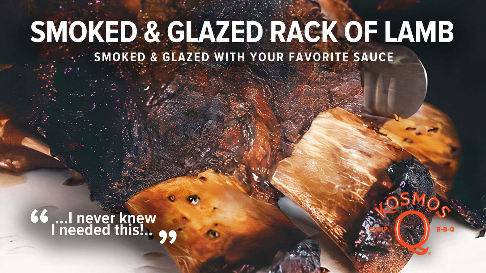 Peach-Habanero Glazed Rack of Lamb