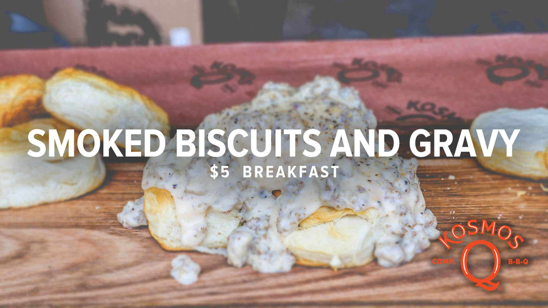 Smoked Biscuits and Gravy
