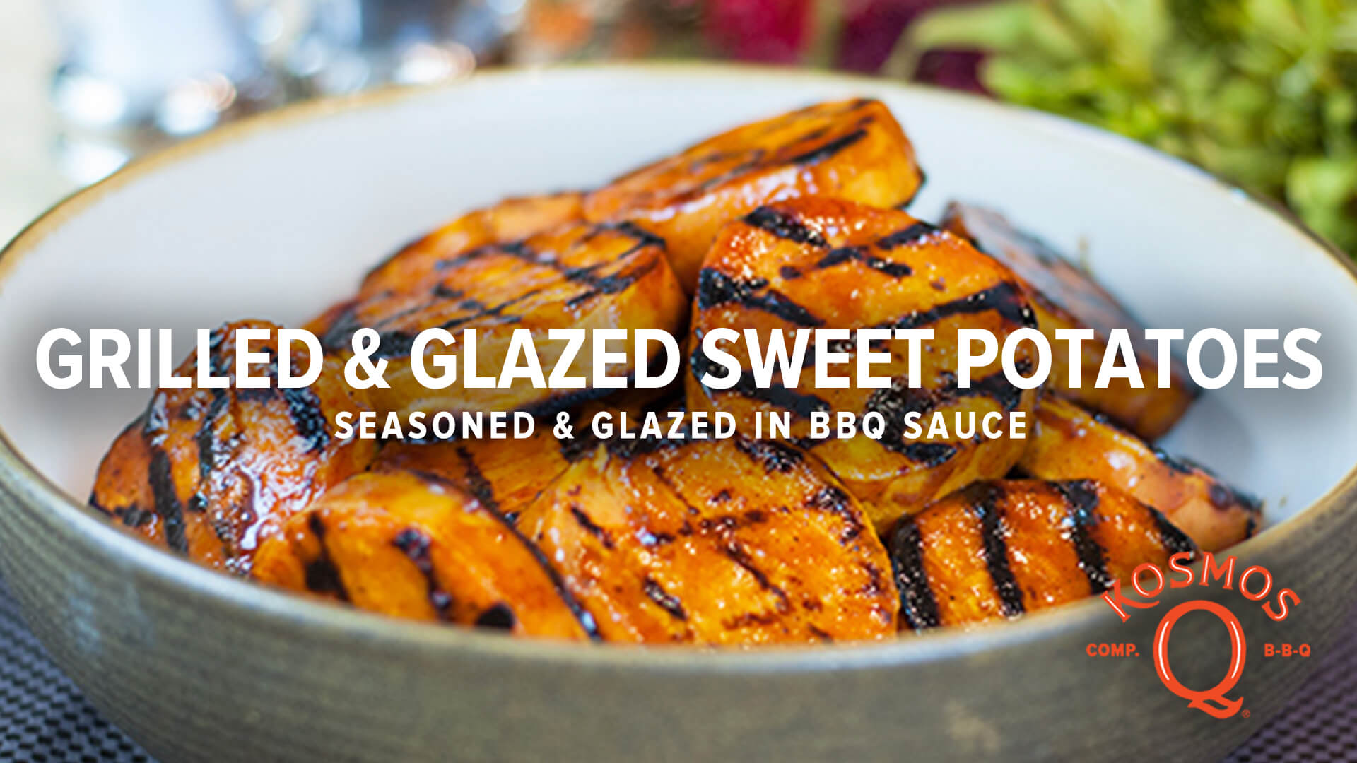 Grilled & Glazed Sweet Potatoes