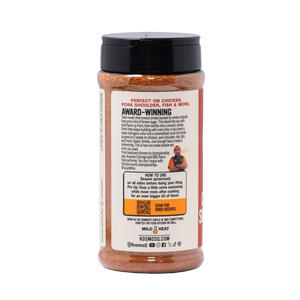 Kosmo's Q Barbecue Rubs Cherrywood Smoked Chipotle Seasoning Blend