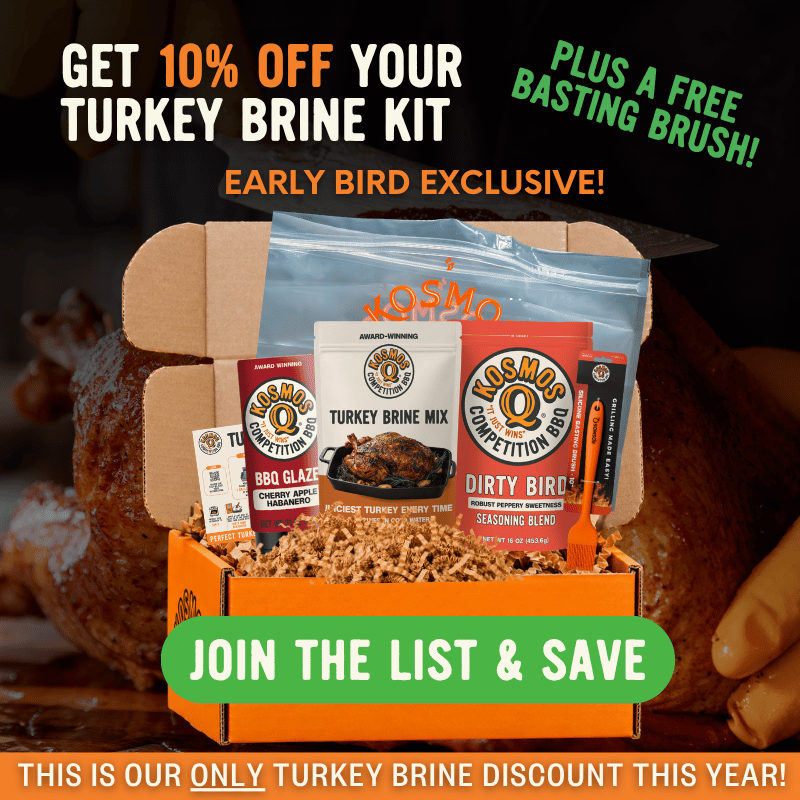 Turkey Brine Early Bird Sign Up - Get 10% off!  