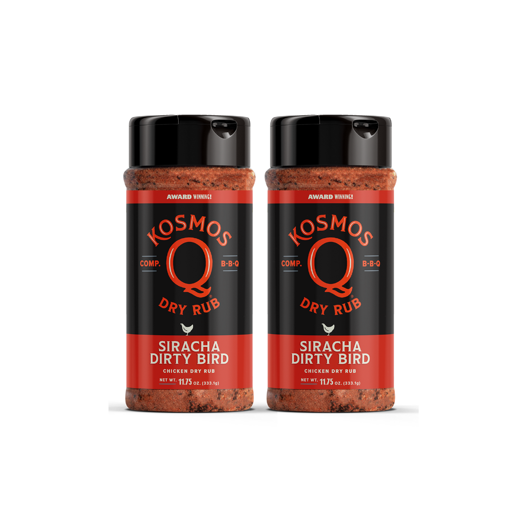 Kosmo&#39;s Q Barbecue Rubs 2 Pack Dirty Bird Sriracha Rub - MULTIPACKS