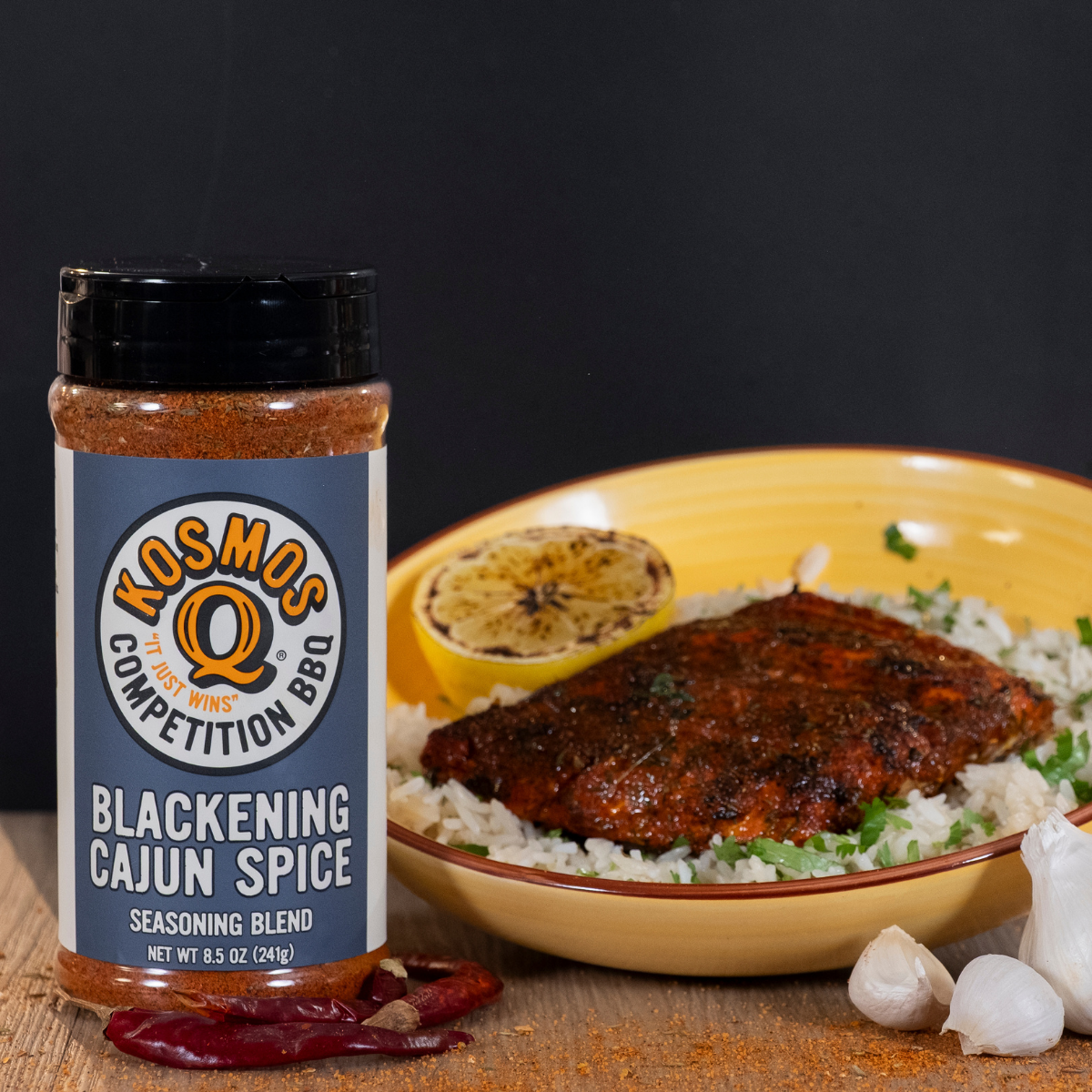 Kosmo's Q Barbecue Rubs Blackening Cajun Spice Seasoning Blend