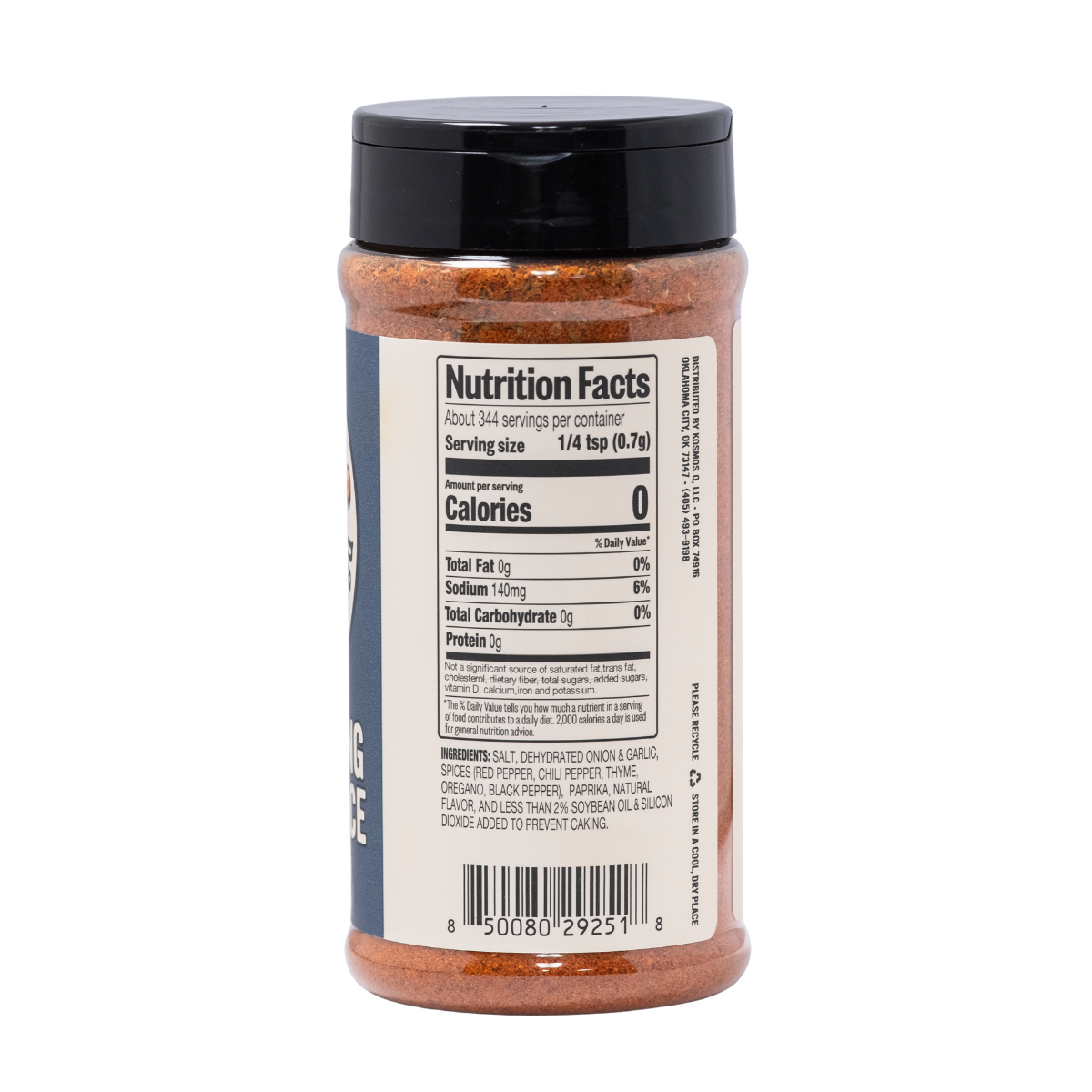 Kosmo's Q Barbecue Rubs Blackening Cajun Spice Seasoning Blend