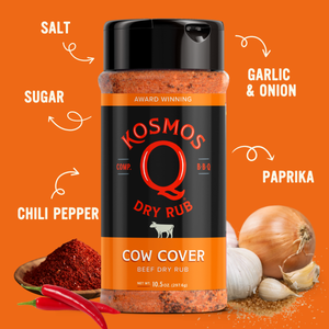Kosmo's Q Barbecue Rubs Shaker Cow Cover Rub