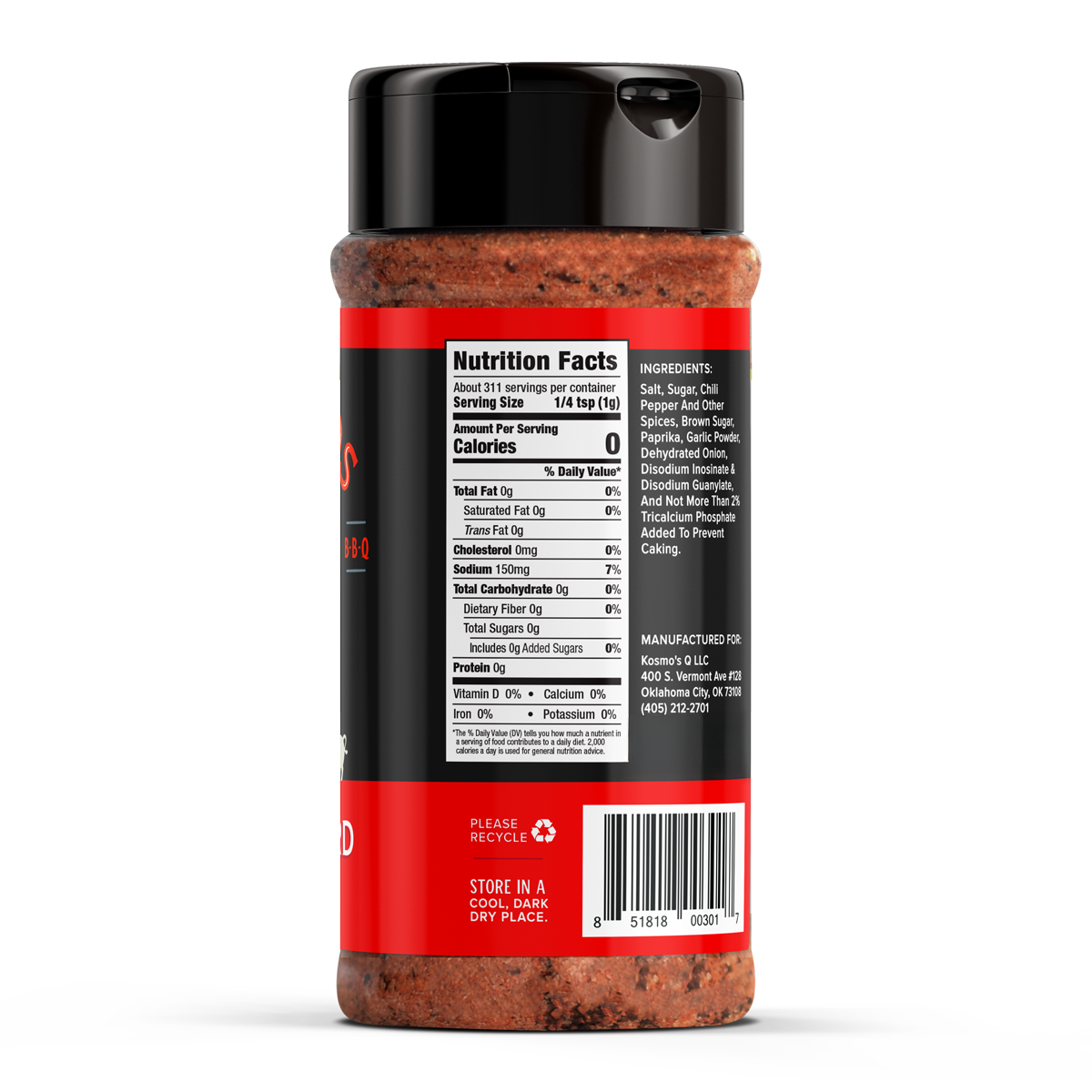 Kosmo&#39;s Q Barbecue Rubs Dirty Bird Rub