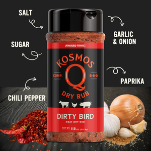 Kosmo's Q Barbecue Rubs Shaker Dirty Bird Rub